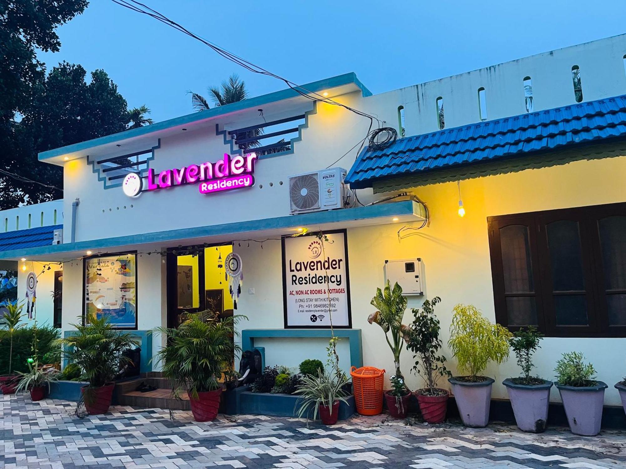 Bed and Breakfast Lavender Residency à Varkala Extérieur photo