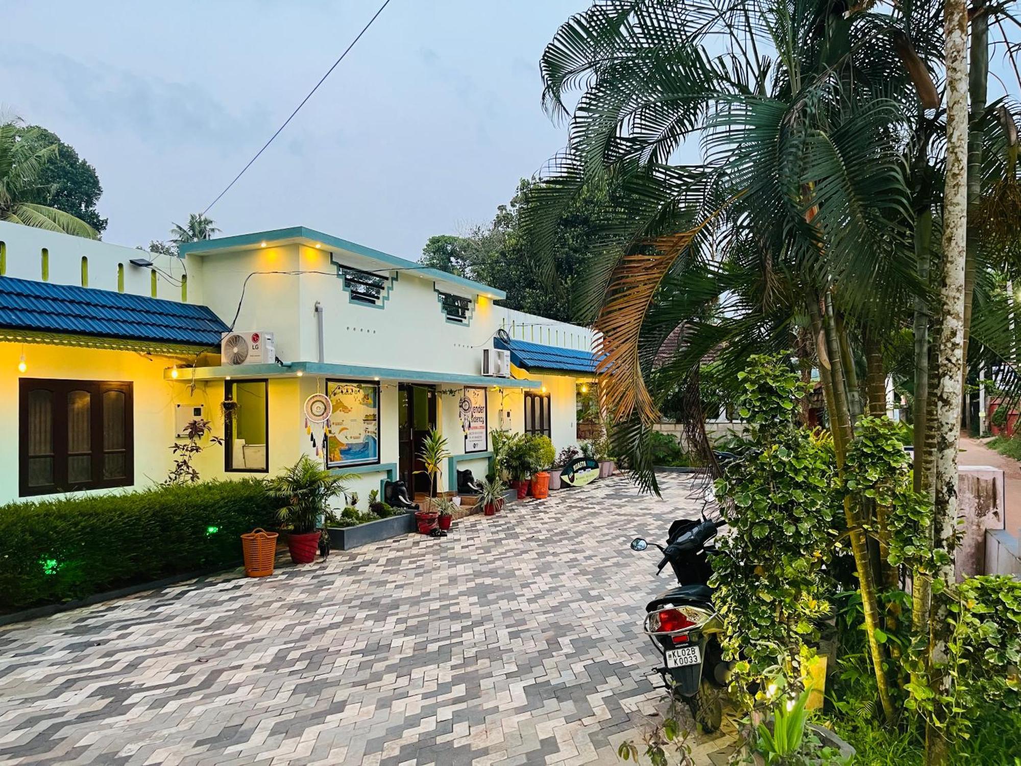 Bed and Breakfast Lavender Residency à Varkala Extérieur photo